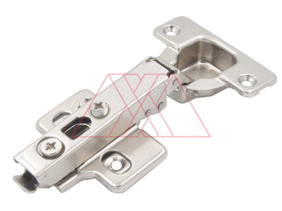 Soft-closing hinge,steel clip, 3D