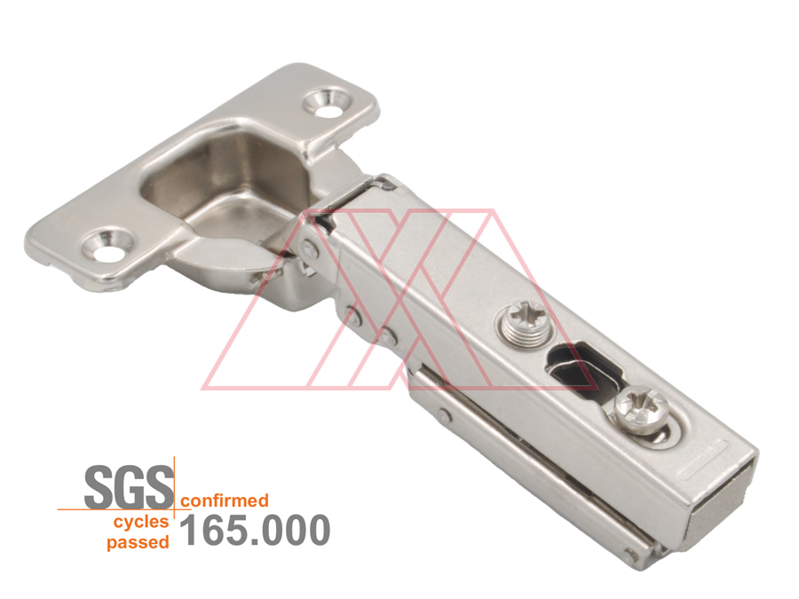 Soft-closing hinge, zinc clip, 2D