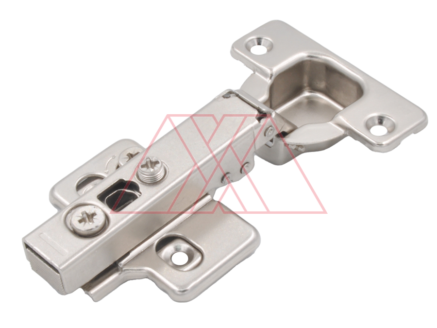 Soft-closing hinge, zinc clip, 3D