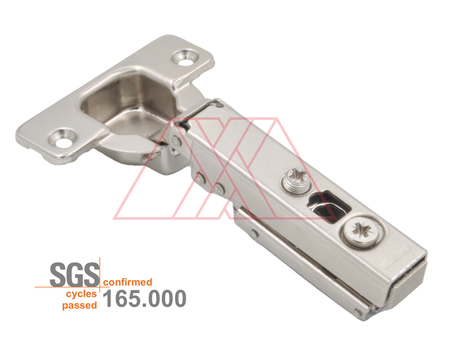 Soft-closing hinge, zinc clip, 3D