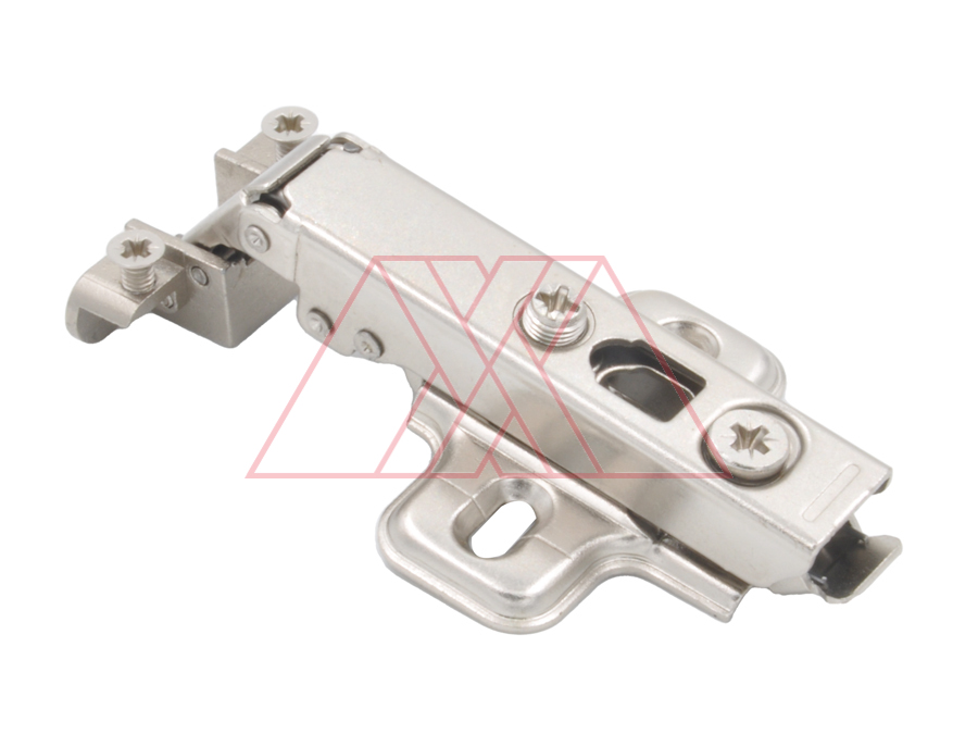 Soft-closing hinge for alum,steel clip,2D