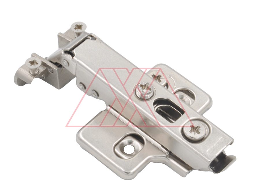 Soft-closing hinge for alum,steel clip,3D