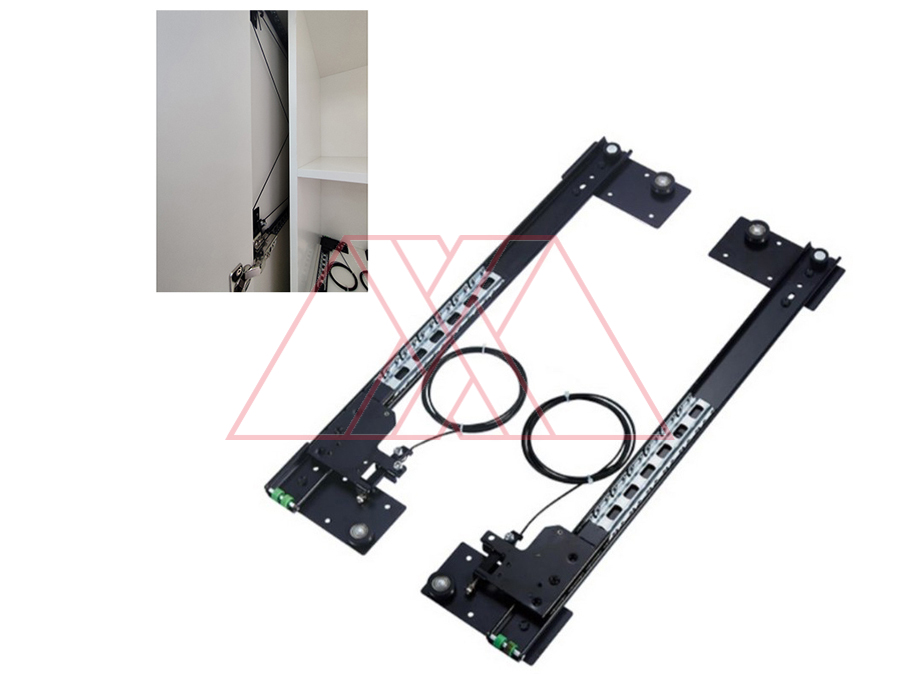 Hidden door mechanism