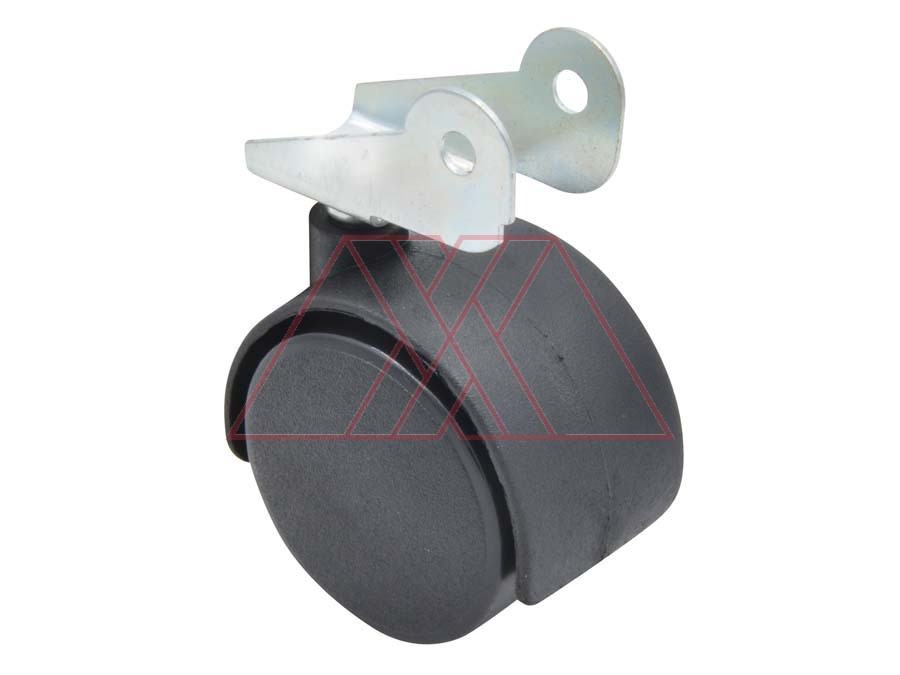 Castor, w/ U-canal, without brake