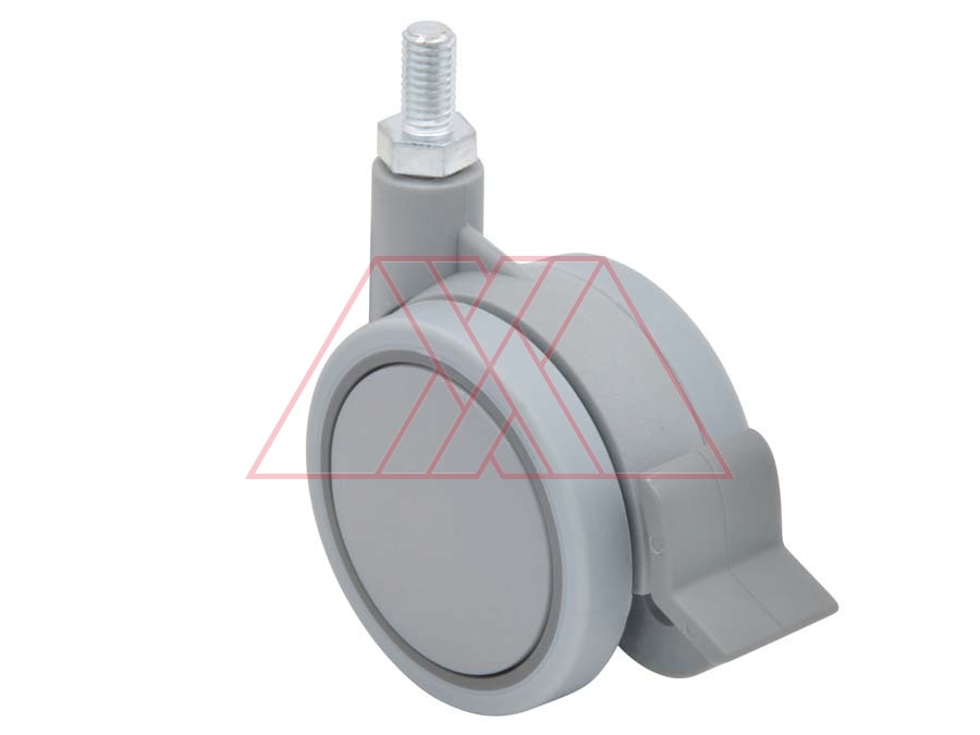 Rueda, con rosca, con soporte