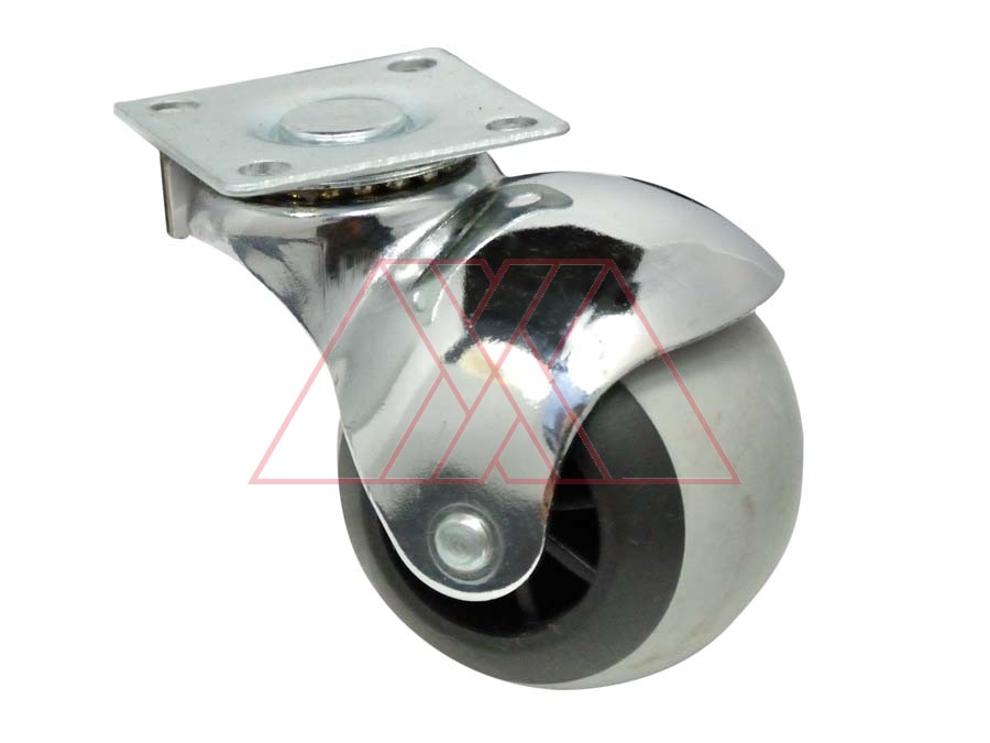 Rueda, con placa, sin soporte