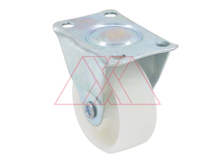 Steel castor,