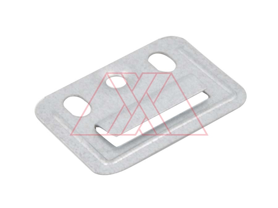Locking plate for boards