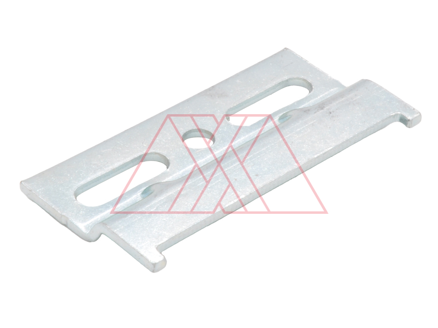 Steel plate for cabinet hanger