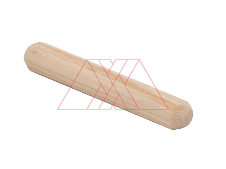 Wooden stick, horizontal grooves