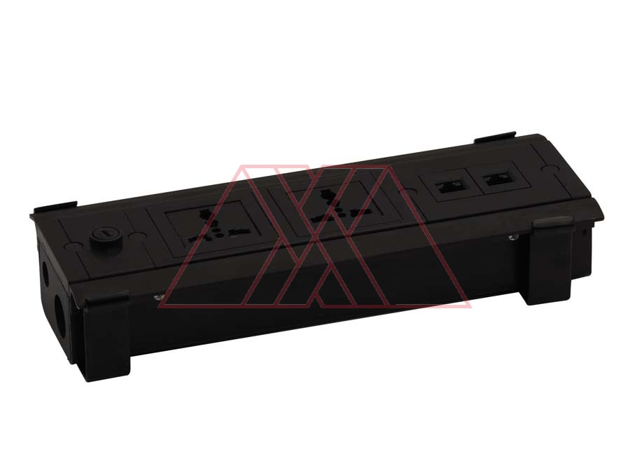 MXXL-132 | Hidden sockets block, table mount