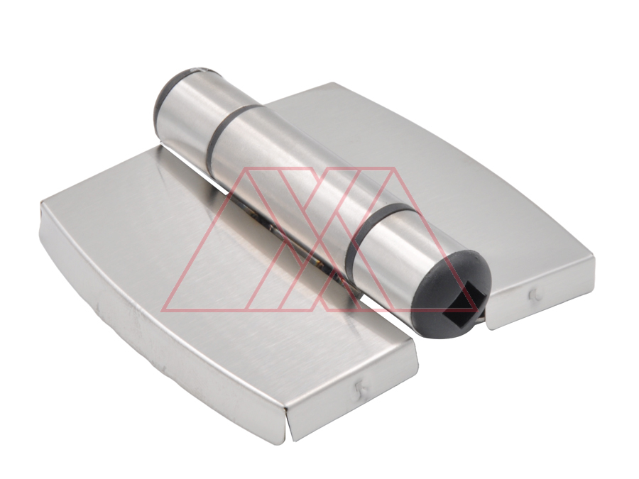 Door hinge for washroom with spring, SS