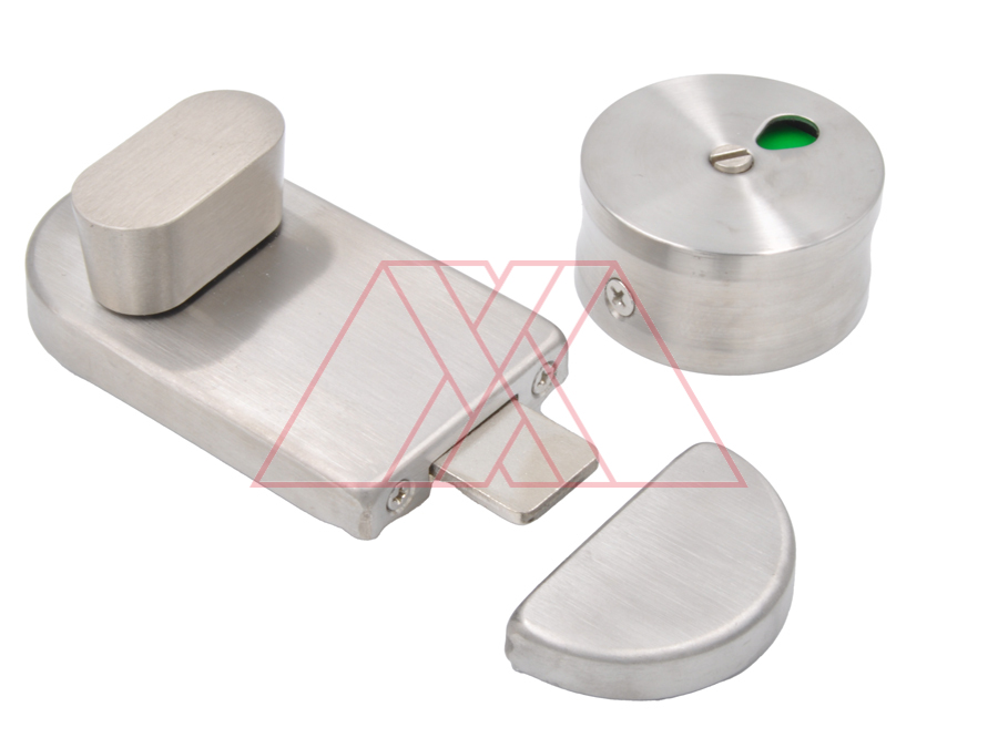 Door lock for toilet