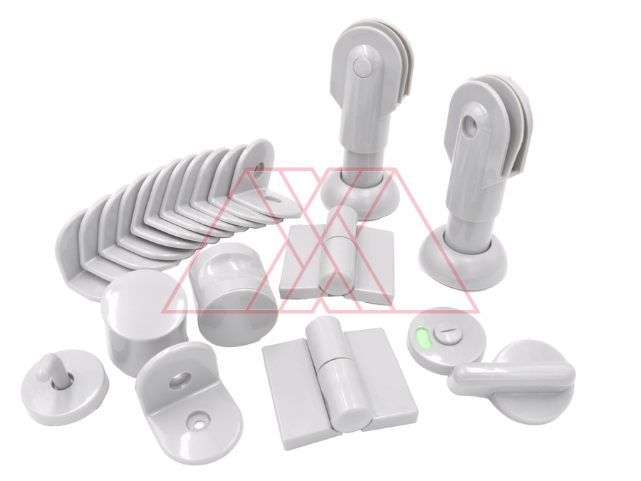 Toilet accessories, set