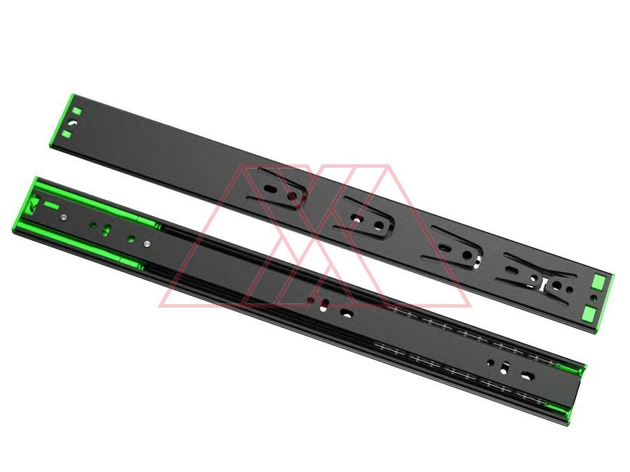 45mm soft closing full ext.sliders