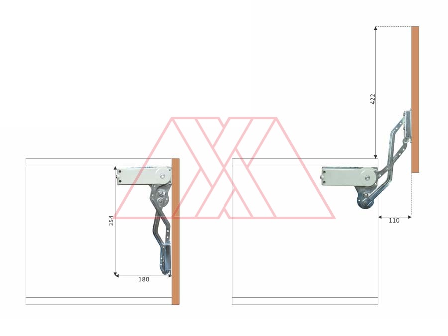MXXG-404-x1 | Vertical flap lift