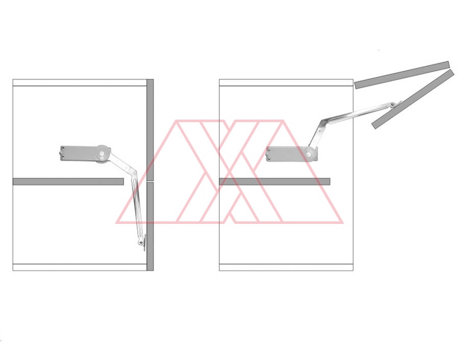 MXXG-405-x2 | Folding flap lift