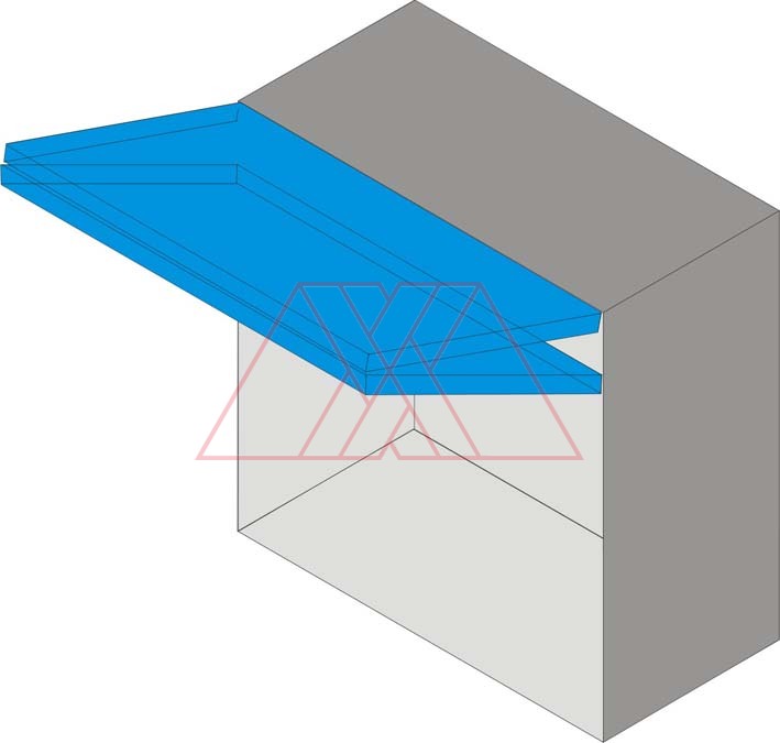 MXXG-405_x | Folding flap lift