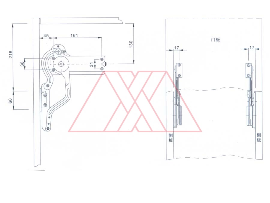 MXXG-407-B | Slope flap lift