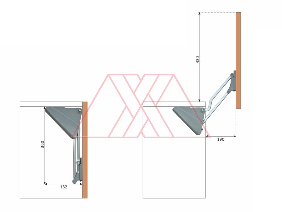 MXXG-422-x1 | Vertical flap lift