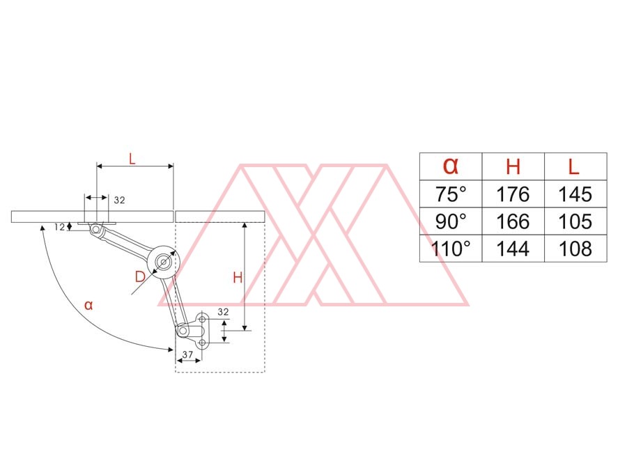 MXXG-635-q | Mechanical support