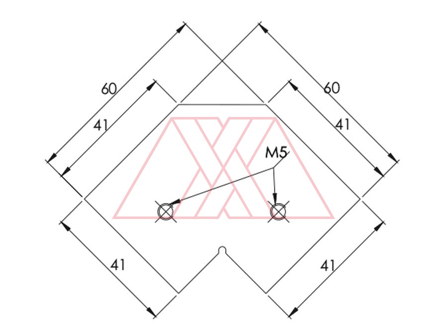 MXXI-451-q | Mounting corner